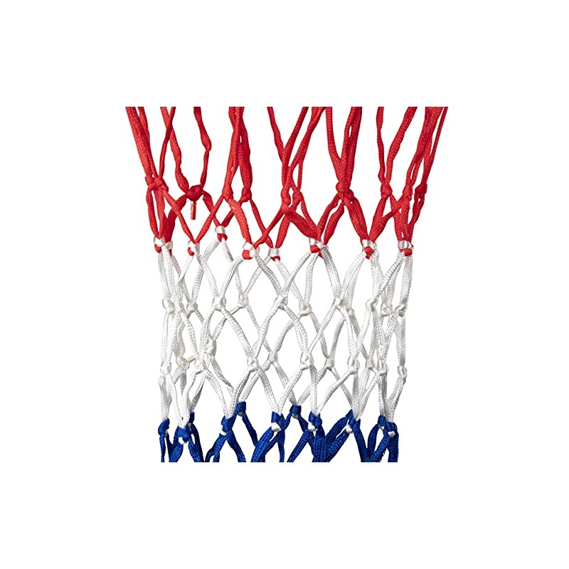 Champro Basketball Net, Braided Nylon (Red/White/Blue, 21-Inch)