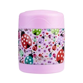 Oasis Stainless Steel Double Wall Insulated Kid's Food Flask 300Ml - Lovely Ladybugs