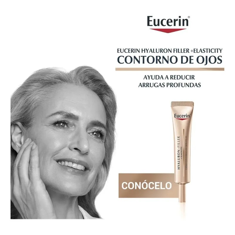 Eucerin Hyaluron Filler + Elasticity Contorno De Ojos 15 Ml