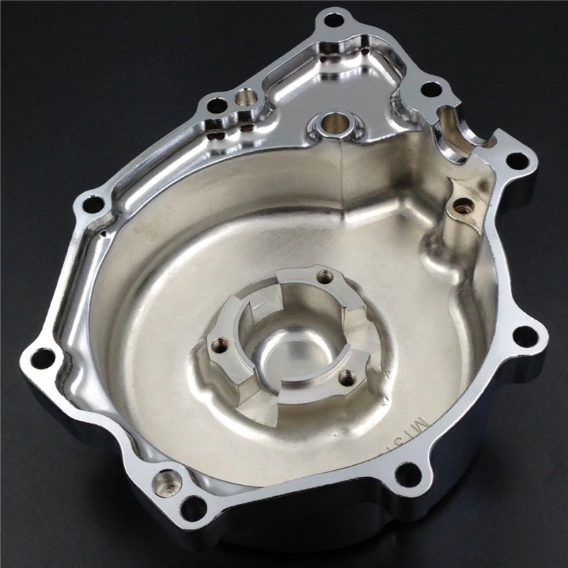 Secret-E Motorcycle Engine Stator Cover For Yamaha YZF-R6 2006-2024 Chrome