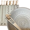 POTT'R 6 x Potter’s 12mmx25mm Border Texture Pattern Roller Stamps