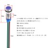 KILIGEN 10pcs 6mm 3V-4.5V-5V-6V-7.5V-9VDC LED Waterproof Indicator Light Pilot Light