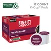 Eight O'Clock Coffee French Roast, Single-Serve Coffee K-Cup Pods, Dark