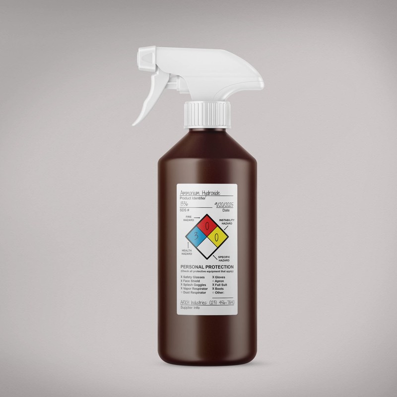 Avery NFPA Secondary Container Labels, Waterproof, Chemical Resistant, Preprinted, Handwrite-Only,