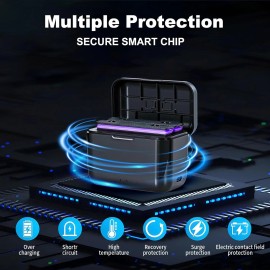 Unbranded 2 Pack 360 X5 Batteries & Charger for Insta360 X5 Action Camera