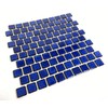 Tenedos 1x1 Cobalt Blue Square (Exact Size 1-1/8 in.) Brick