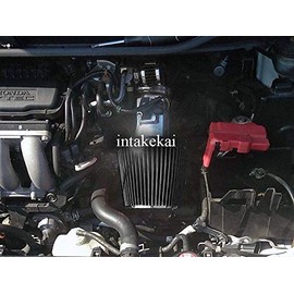 INTAKEKAI Performance Air Intake (Compatible with 2009-2012 HONDA FIT JAZZ 1.5 1.5L l4 MODELS) (BLACK)