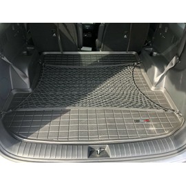 EACCESSORIES EA Trunk Organizer Cargo Net for Hyundai Palisade 2020-2023 – Floor Style Cargo Net for SUV - Premium Mesh Car Trunk Organizer Vehicle Carrier Storage – Compatible with Hyundai Palisade