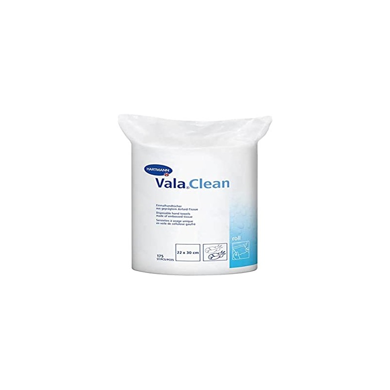 Hartmann 22 x 30 cm valaclean Roll Towels 175 Units