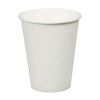 We Can Source It Ltd - Single Wall White Paper Disposable Cups - 7oz Squat Recyclable Paper Cups for Hot and Cold Drinks - Pack of 2000