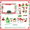 LaVenty Ugly Sweater Party Game Accessories Christmas Photo Booth Props
