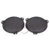 Unbranded Black Mesh Speaker Grill Cover for Harley Touring Electra