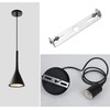 4 Pack Lighting Fixture Ceiling Plate Bracket 105mm Pendant Light