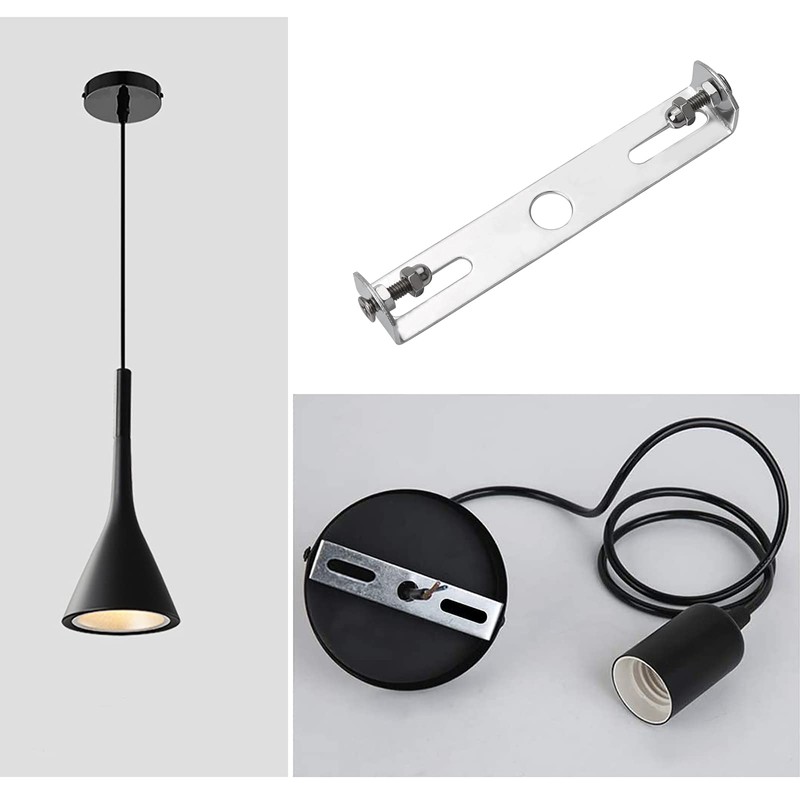 4 Pack Lighting Fixture Ceiling Plate Bracket 105mm Pendant Light