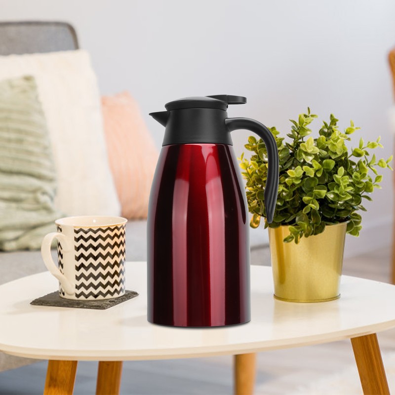 2L Insulation Pot Stainless Steel Vacuum Thermal Kettle Jug for