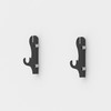 Plexico 2 Tier Katana Wall Mount/Universal Samurai Sword Brackets/Katana &