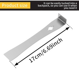 PAIKIUU Stainless Steel Bee Hive Tool Beekeeping Scraper Beekeeping Equipment Beekeeping Supplies Frame Lifter Beekeeping for Beekeeper