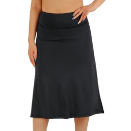 CZRLHYT Skorts Skirts for Women Athletic Skirts Black XL