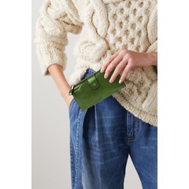 YALUXE Women's Genuine Leather Clutch Wallet RFID Blocking Credit Card Holder Organizer Ladies Purse Wallets for Women