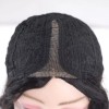 Bhf Fashion Peluca De Encaje Medio Peruca Cabelo 100% Humano