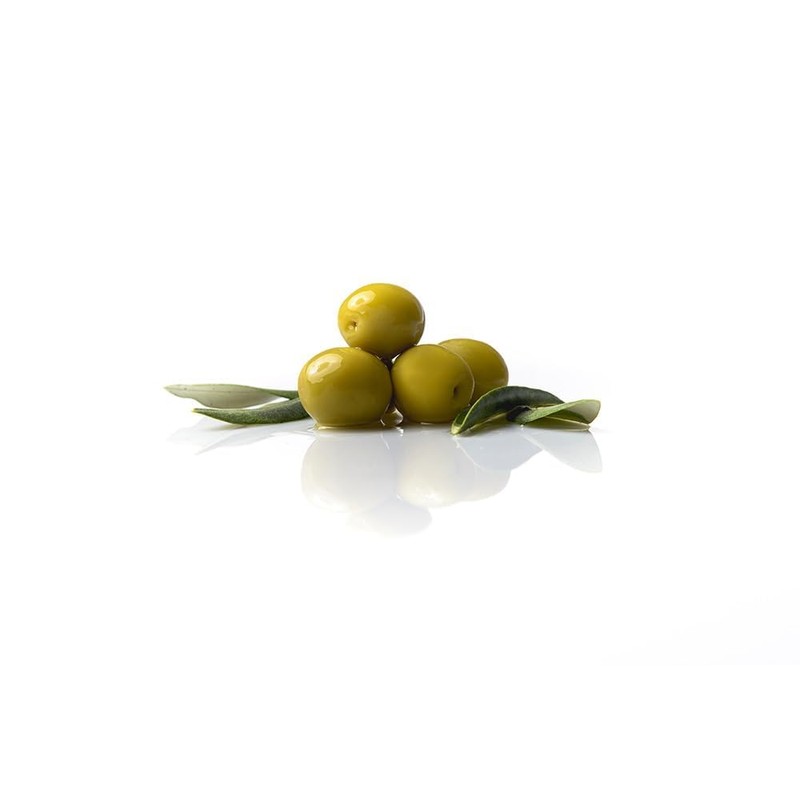 Triana Olivas by Don Gastronom. Whole Manzanilla Olives. 350g (12.35oz).