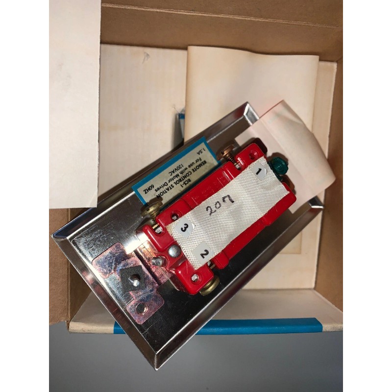 Lutron RCS-1 Remote Control Raise / Lower Switch with Stainless