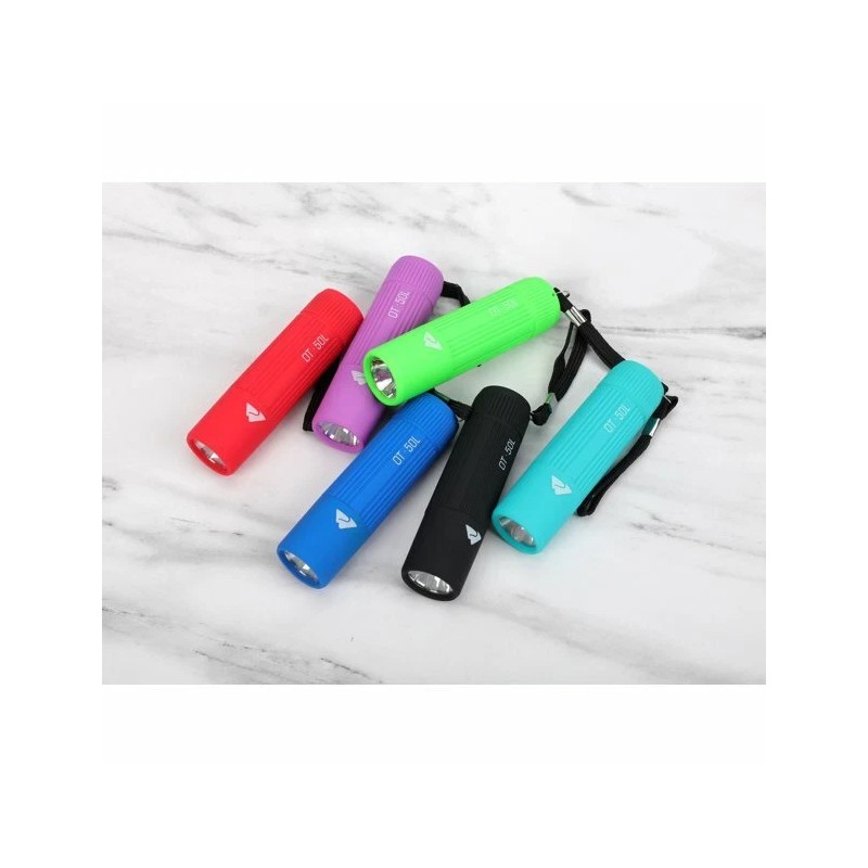 Ozark Trail Single Mini Handheld LED Flashlight 50 Lumens Ass