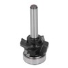 Garosa Roundover Router Bit Edging Router Bit 4 Flutes Rounding