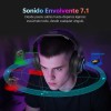 Audífonos Bluetooth Gamer Diadema Qcy V200 Con Microfono Bk
