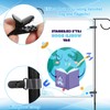 Lusofie 15 Pcs Garden Flag Clips Anti Wind Holder Clips