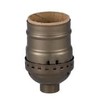 B&P Lamp® Short Keyless, Aluminum Medium Base Lamp Socket with
