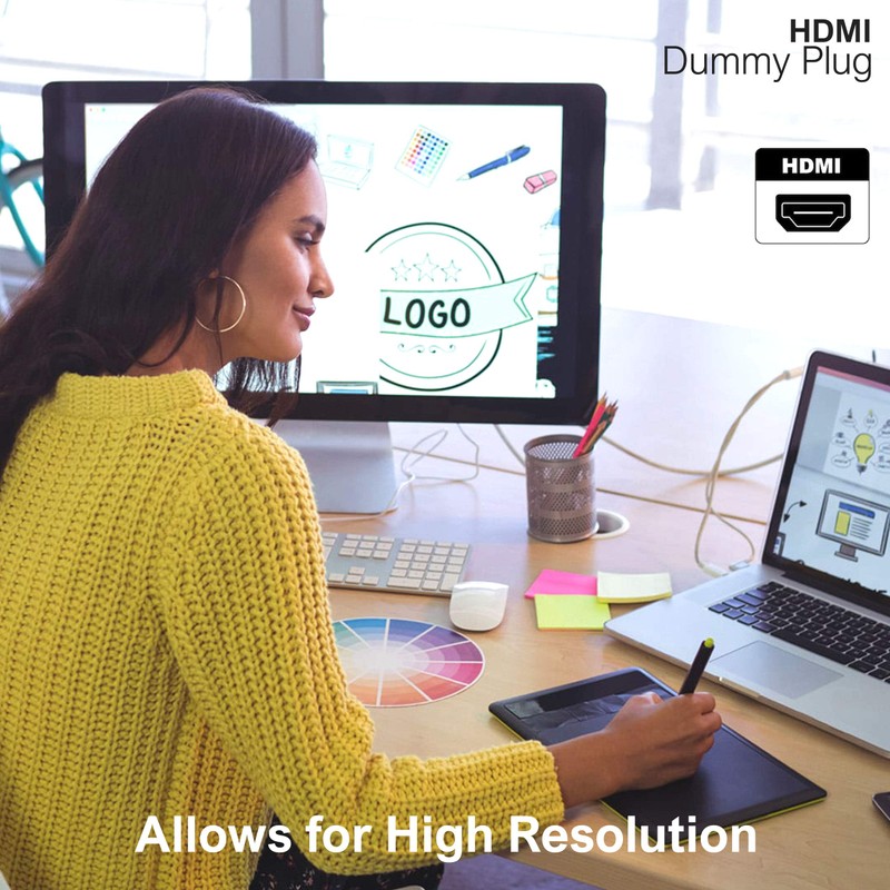 KamKorda 4K HDMI Dummy Plug | HDMI Connector | Dongle