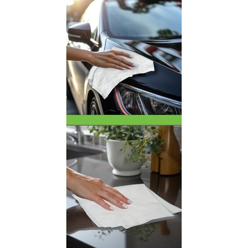 Microfiber Cleaning Cloth 16 x 16 inch White (3)