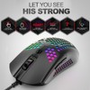 Gaming Mouse USB Interface Wired Portable Desktop E-Sports Hollowing Mouse