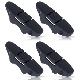 BlueStars W10508950 Dishwasher Stop Track Upper Rack Stop Clip - Exact Fit Whirlpool Kenmore Dishwashers - Replaces W10199682 8562015 2684662 AP6022472 PS11755805 - PACK OF 4