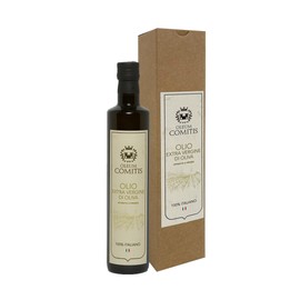 YesEatIs Oleum Comitis - Extra Virgin Olive Oil 100% Italian Cold Pressed - Gift Box with 500 ml (16.9 fl oz) Bottle