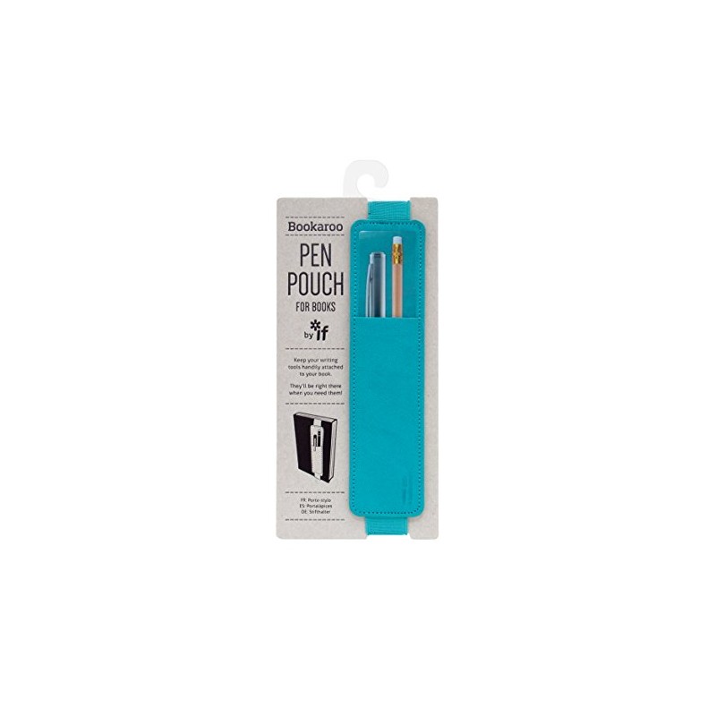 bookaroo funda de pluma - turquesa