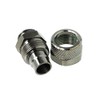 13/10mm (10x1,5mm) Anschraubtülle G1/4 - black nickel