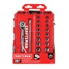 CRAFTSMAN Socket Set, SAE/Metric, 1/4" Drive, 20Piece (CMMT12008)
