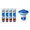 SUDS-ONLINE Floating Dispenser + 40 Ultimate Chlorine Tablets 20g Hot