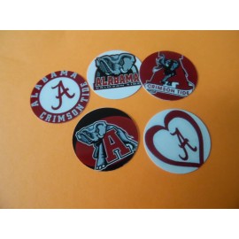 Unbranded Pre Cut One Inch Bottle Cap Images ALABAMA BAMA Free Shipping - photo, 15 images