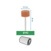 Dremel 8193 Aluminium Oxide Grinding Stones Accessory Set, 2 Cylindrical