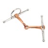Horse Full Cheek Snaffle Stainless Steel Ring Snaffle Bit for