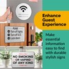 5 Essential AirBnB Signs For Hosts | Wifi Password Sign
