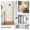 zeyu Modern Wall Sconces, 1-Light Sconces Wall Lighting, Industrial Bathroom