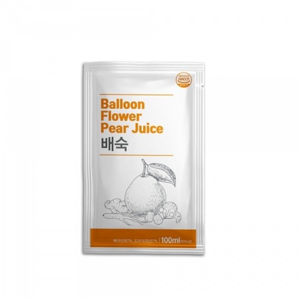 30 packs of 100ml cooked pear / 배숙 100ml 30포