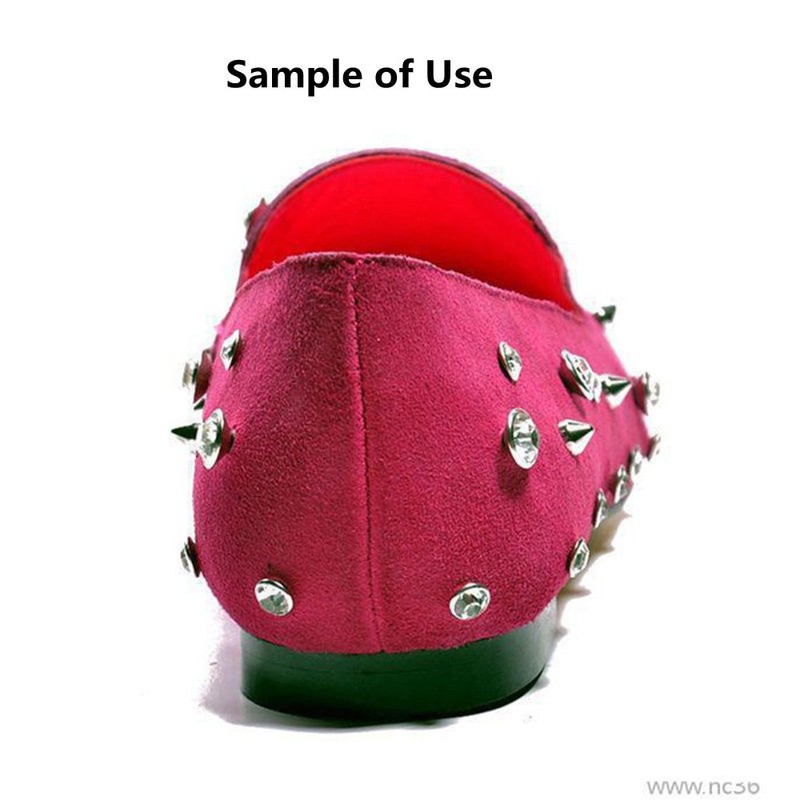 100 Sets Cz Colorful Crystal Rapid Rivets Silver Color Spots