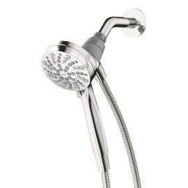 Moen Engage Magnetix Shower Head with Handheld Sprayer, 6 Handheld Shower Head Spray Functions, Chrome Finish, 26100EP