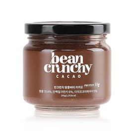 Bean Crunchy Protein Peanut Butter Original 200g ｜ High Protein Spread with No Added Sugar ｜ Natural Peanut Flavor ｜ Vegan Friendly ｜ Gluten Free ｜ Made in Korea