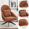 Furniliving Large Swivel Accent Chair Modern Arm Chair Sofa Chair